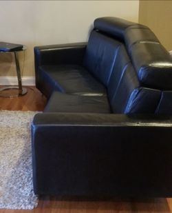 Top grain leather very functional and adjustable armchair and sofa - READ the entire  DESCRIPTION