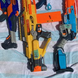 Various Nerf Guns