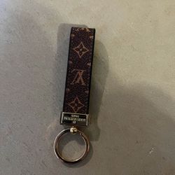 Louis Vuitton Monogram Key Ring - Classic Brown Canvas