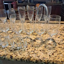 Champagne Wine Beer Shot Glasses