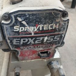 máquina de pintar. para partes o arreglar el motor trabaja bien 