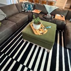Brand New Large Leather Sectional Sofa $3500