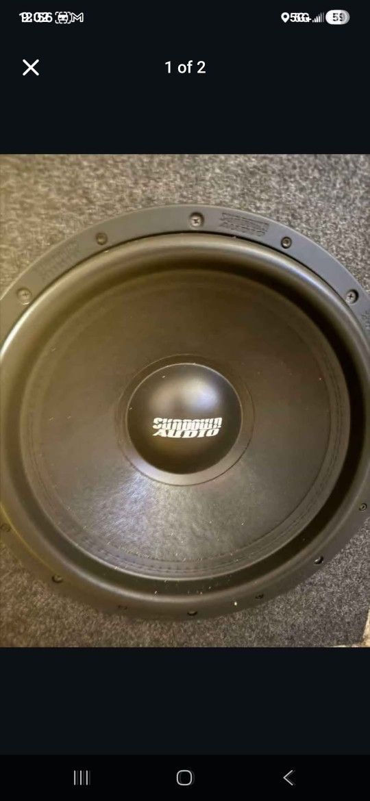 15 Inch Sun Down Sub