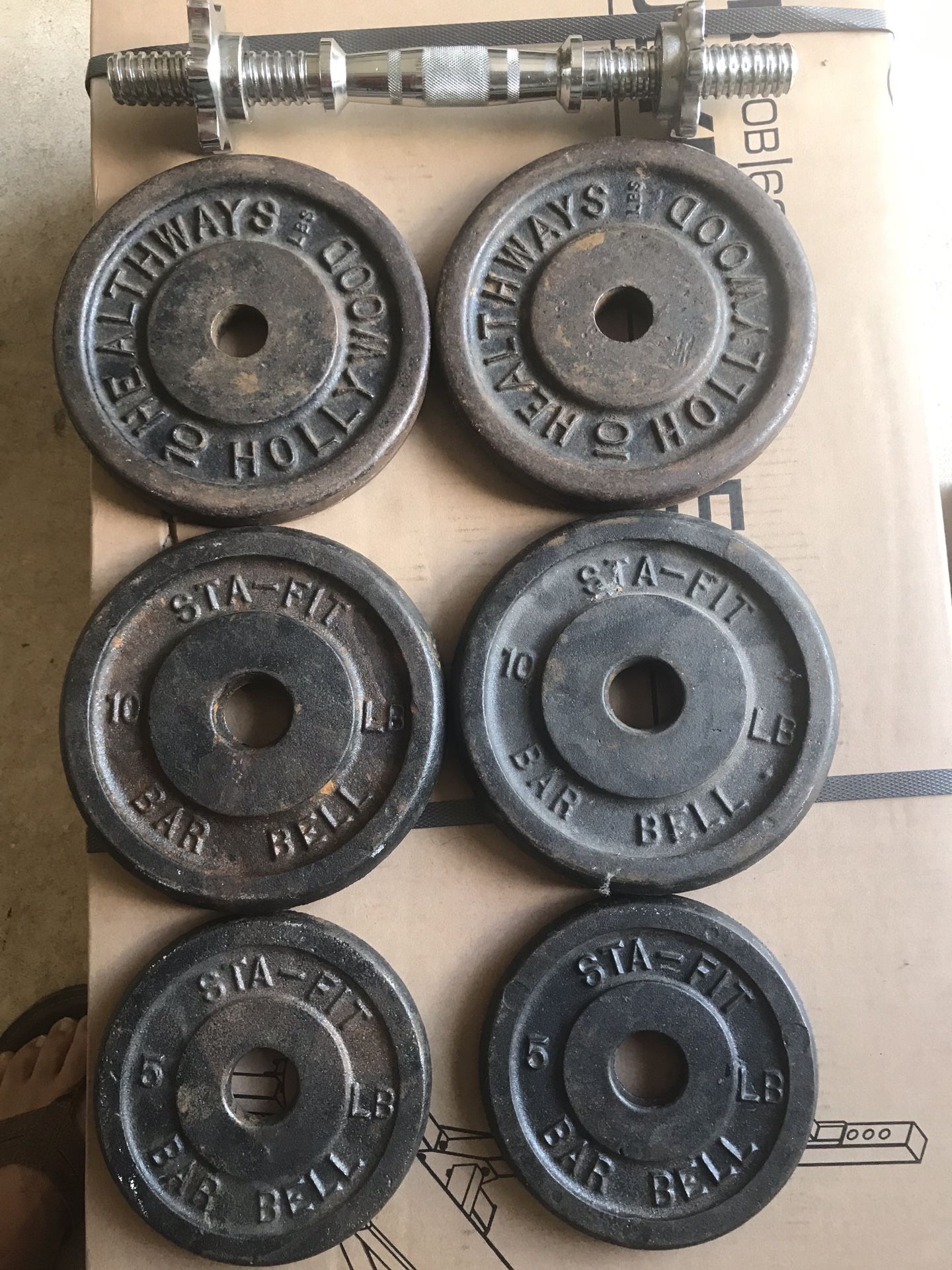 Single dumbbell 50 Lbs