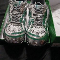 Bottega Venetta Size 11 Mens Black And Green