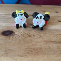 Mickey and Minnie Figurines