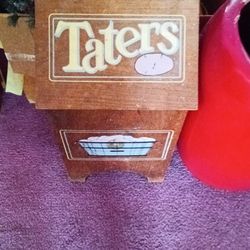 Antique Potato Box 