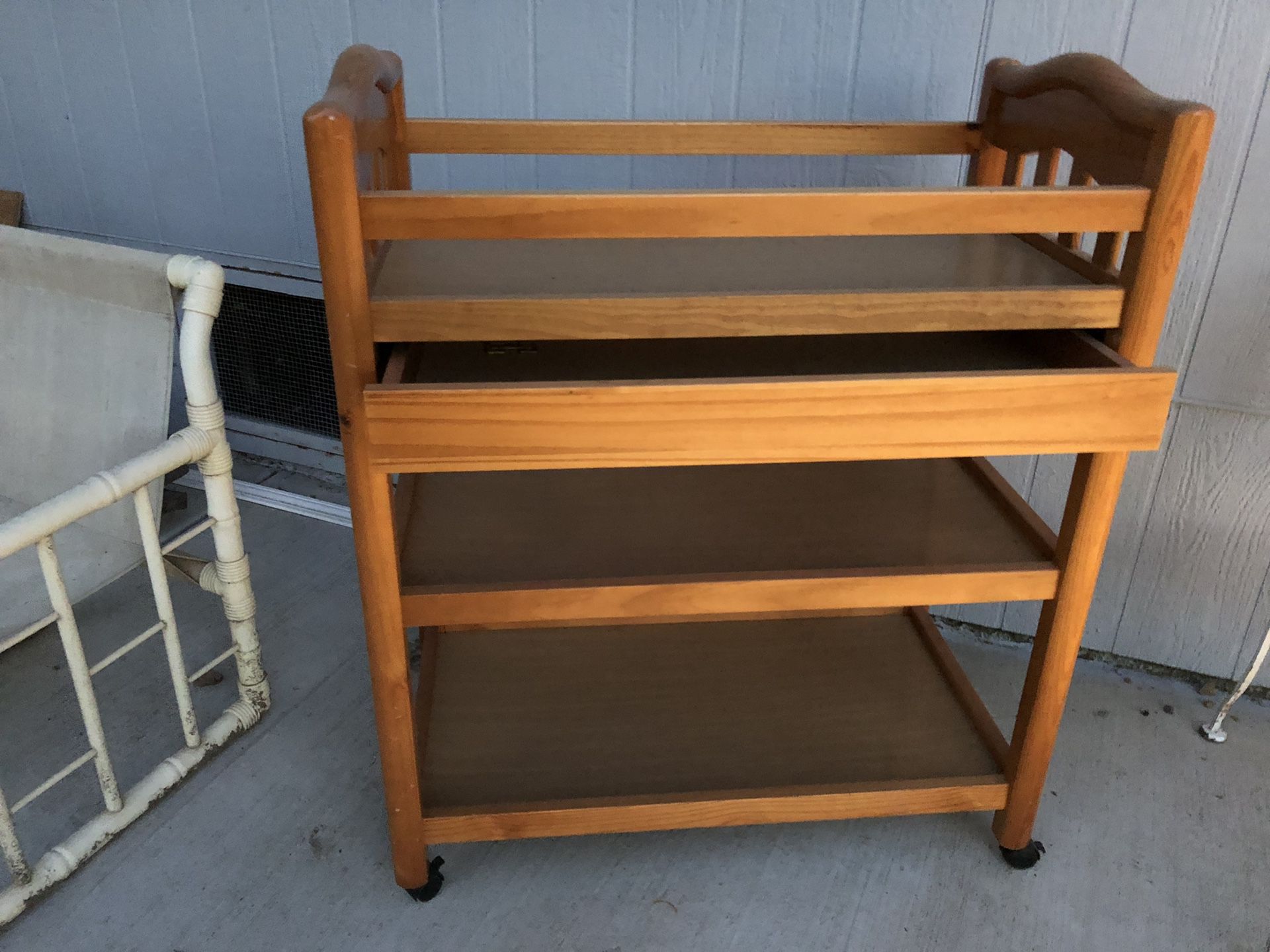 Baby changing table