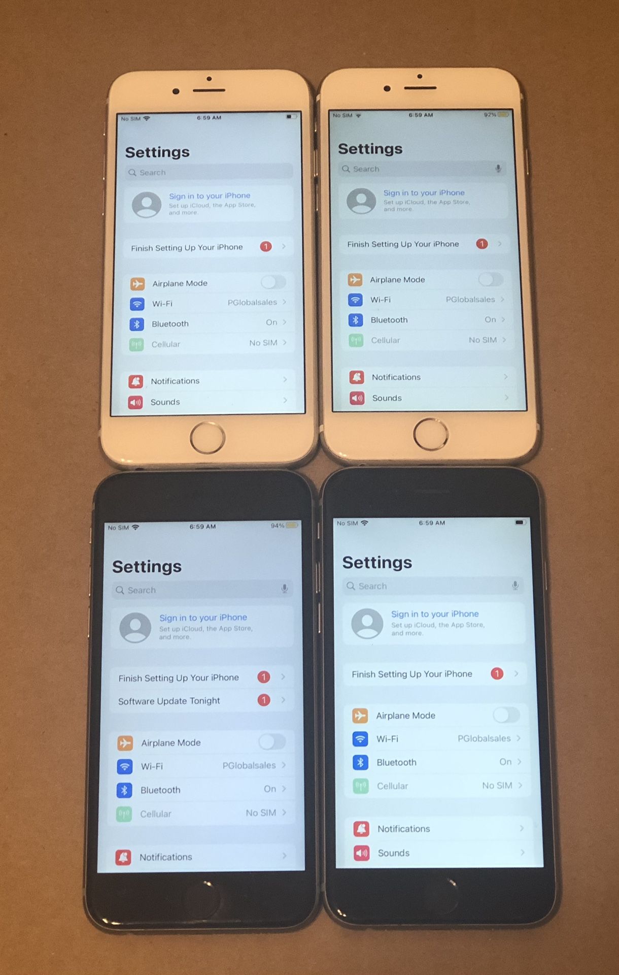 iPhone 6s 64gb Unlocked $75 Each OBO