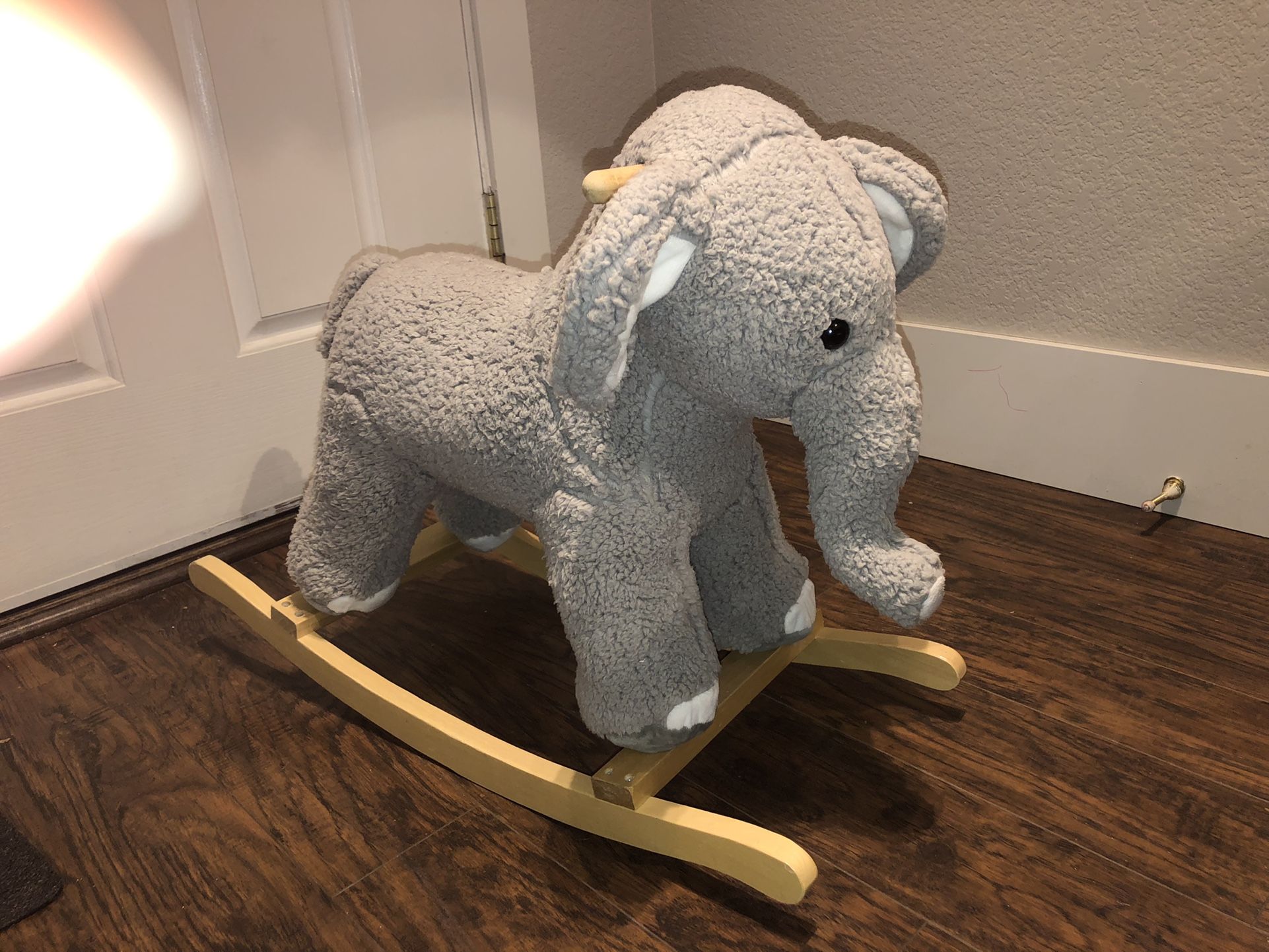 Stuffed Rocking Elephant 
