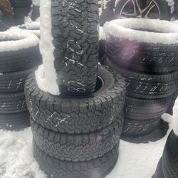 LT285/70R17 BFGoodrich 285/70/17 LT  set of matching used tires in great condition 400$  for 4 tires plus tax.  Mount available but not included. City