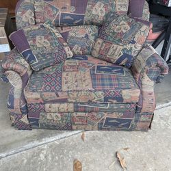 Recliner Couch (Cabin Style Furniture)