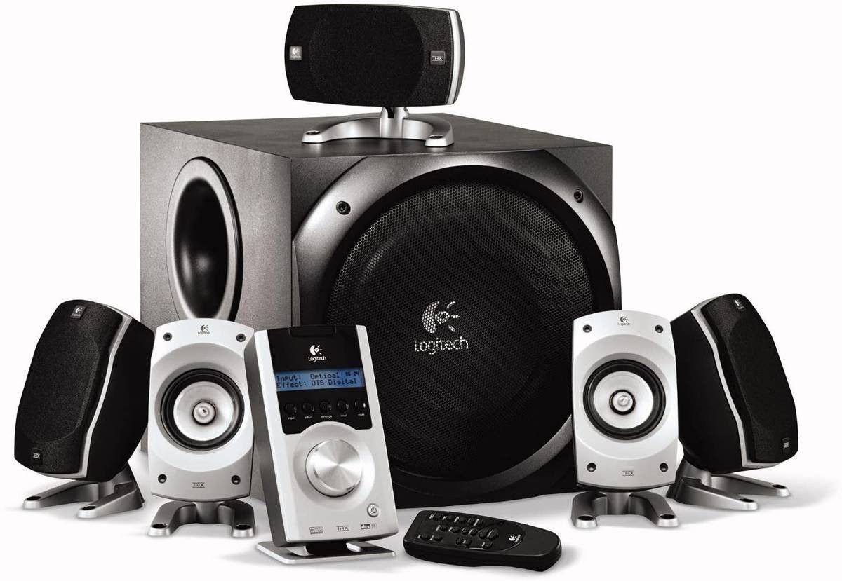 Logitech Z-5500 THX-Certified 5.1 Digital Surround Sound Speakers