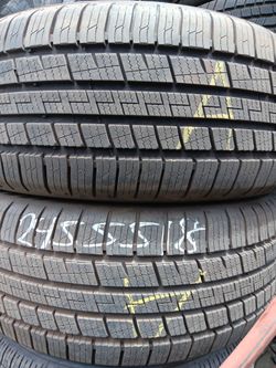 Vendo 2 Llantas Usadas 245 55 18 99 devida