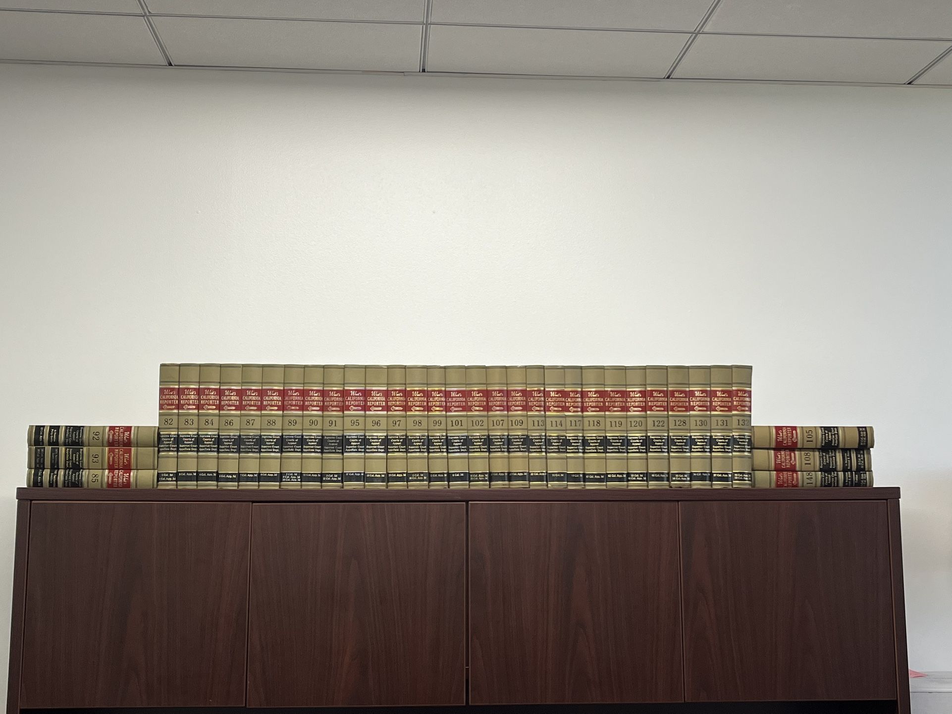 Vintage Westlaw Law Books - Decor