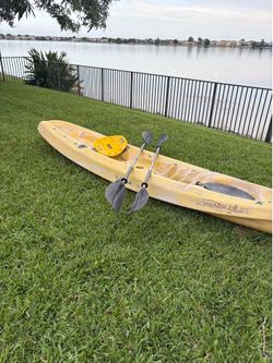 Ocean Kayak Scrambler XT Tandem Kayak – Includes 2 Paddles
