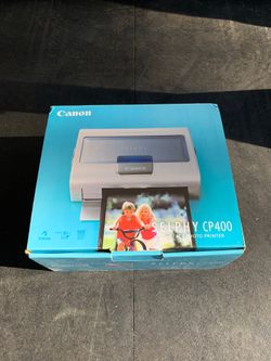 Canon selphy cp400 compact photo printer
