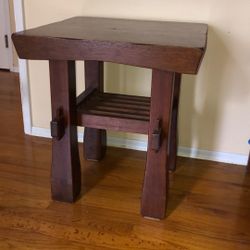 Side Table All Wood