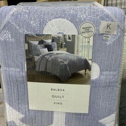 Balboa King Quilt
