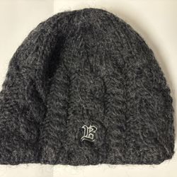 Knitted Winter Beanie Washable Stretchable Wool Acrylic