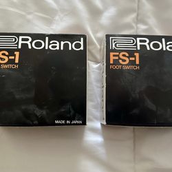 Roland FS 1 foot Switches