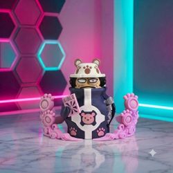 Custom One Piece Kuma Gaming Controller Holder Statue – 3D Printed