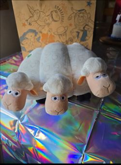 Disney Parks Pixar Toy Story 4 Billy Goat Gruff 11” Plush Toy Bo Peep’s Sheep