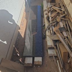 Tan/red Granite Slab