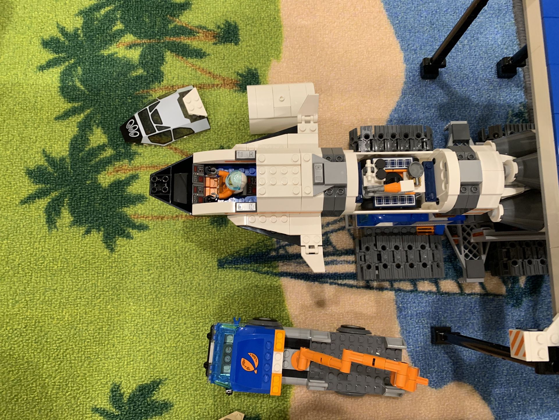 LEGO City Rocket Assembly Transport 60229 Building Kit (1055 Pieces)