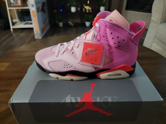 Air Jordan 6 Retro Awake NY Pink Sneakers brand new 10