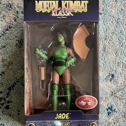 McFarlane Toys Mortal Kombat Klassic Jade Red Platinum Action Figure