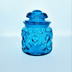 Small L.E. Smith Moon and Stars canister