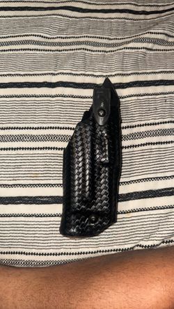 Basket weave Glock 17 holster
