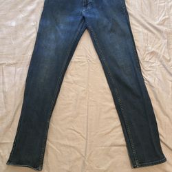 Buffalo David Bitton Men's Blue  Jackson straight stretch Jeans size 32 x 34 