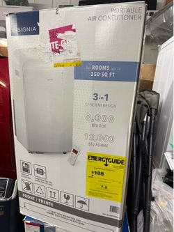 Insignia portable air conditioner 3 in 1 8000. BTU   Brand new