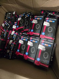 Loom Spoke Reflectors 72-Pack – Lot of Multiple Units. $50/100 more boxes