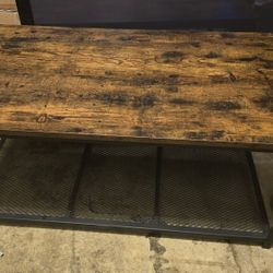 Rustic Brown Coffee Table