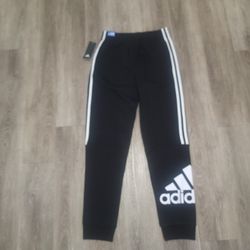 New Adidas Boys Youth Sweatpants, Size 14/16