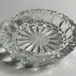 Vintage Glass Cigar Ashtray
