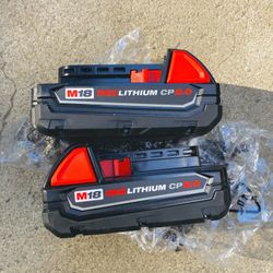 Two New Milwaukee M18 2.0 Batteries