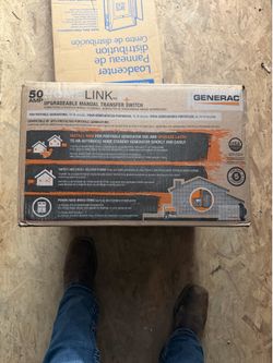 NEW GENERAC 50 amp home link