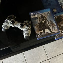 PS4 And 9 Games 