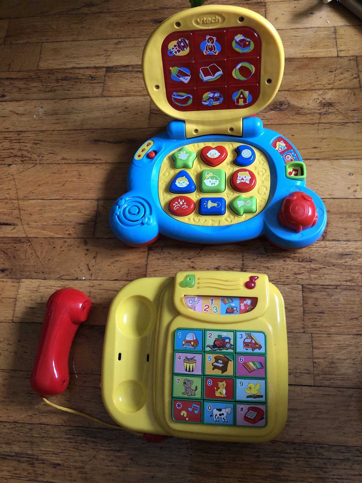 Baby And Toddler Learning Toys Phone, Laptop , Phone With Music. 
