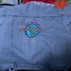 Vintage Hard Rock Jean Jacket 
