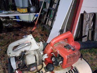 Echo and Homelite26b leaf blowers