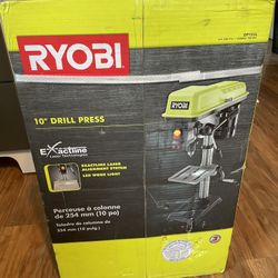 RYOBI 10 Inch 5 Speed Drill Press