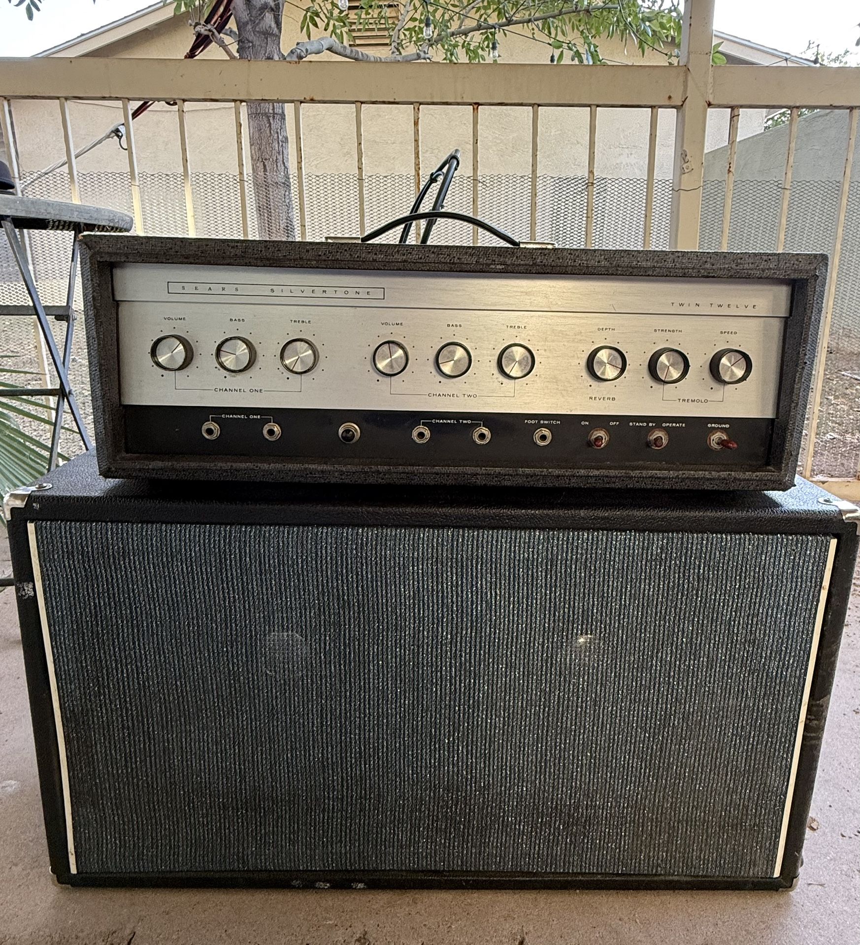 Silvertone 1884 Twin Twelve