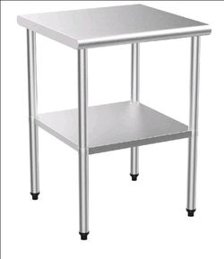 2x2 steel work table