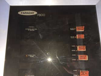 Faraday 7800 fire alarm panel