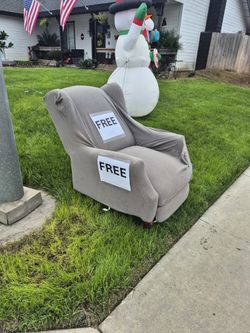 Free Recliner Cover Included